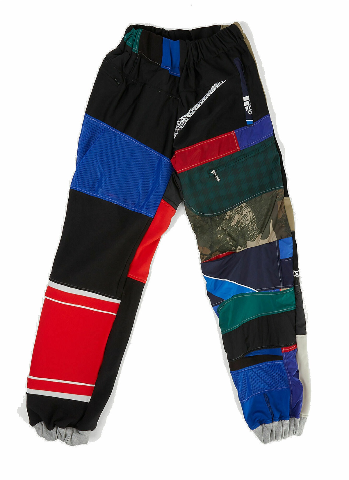Photo: x adidas Upcycled Multi Panel Track Pants in Black