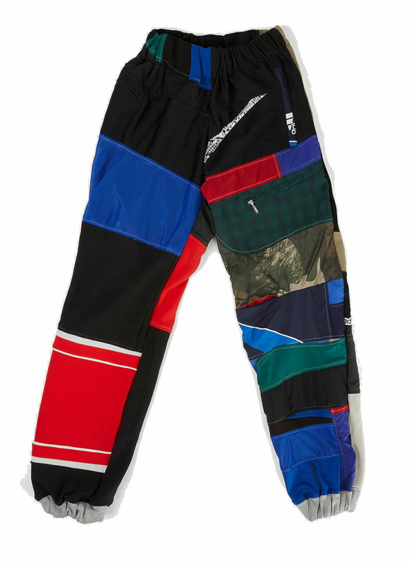 Photo: x adidas Upcycled Multi Panel Track Pants in Black