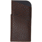 Lemaire Brown Leather Glasses Case