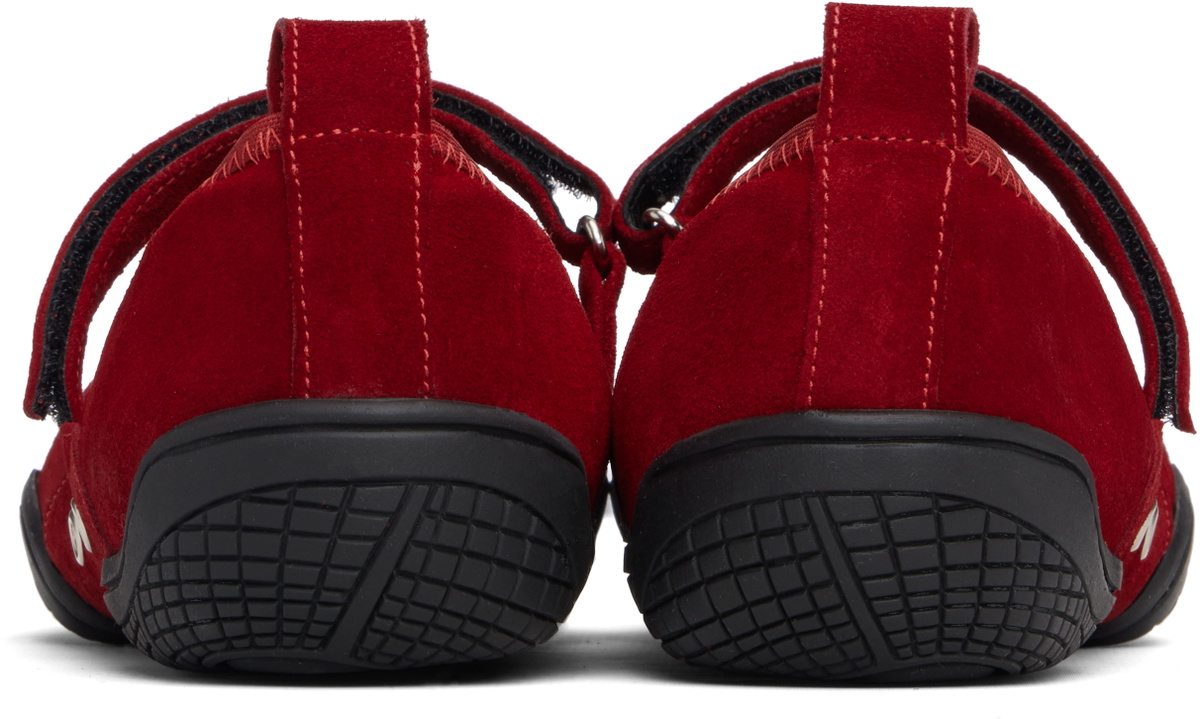 Nicole Saldaña Red Sophie Ballerina Flats
