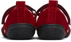 Nicole Saldaña Red Sophie Ballerina Flats