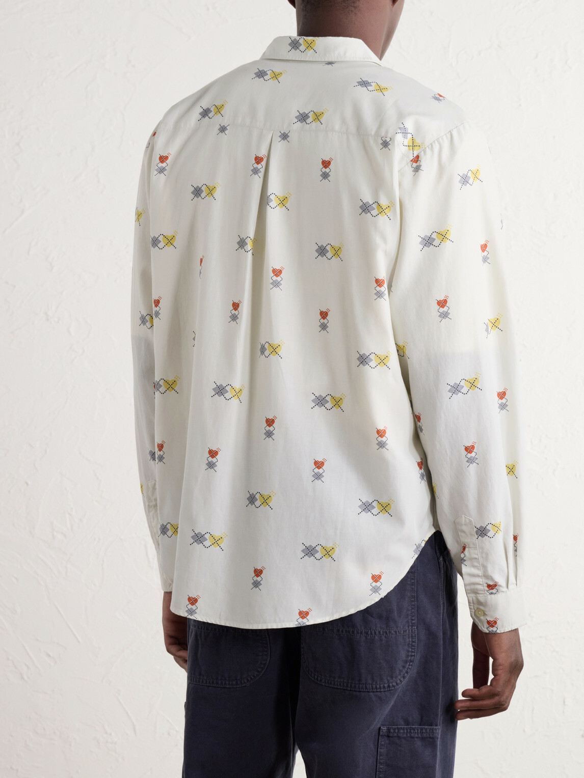 Human Made - Printed Poplin Shirt - Neutrals