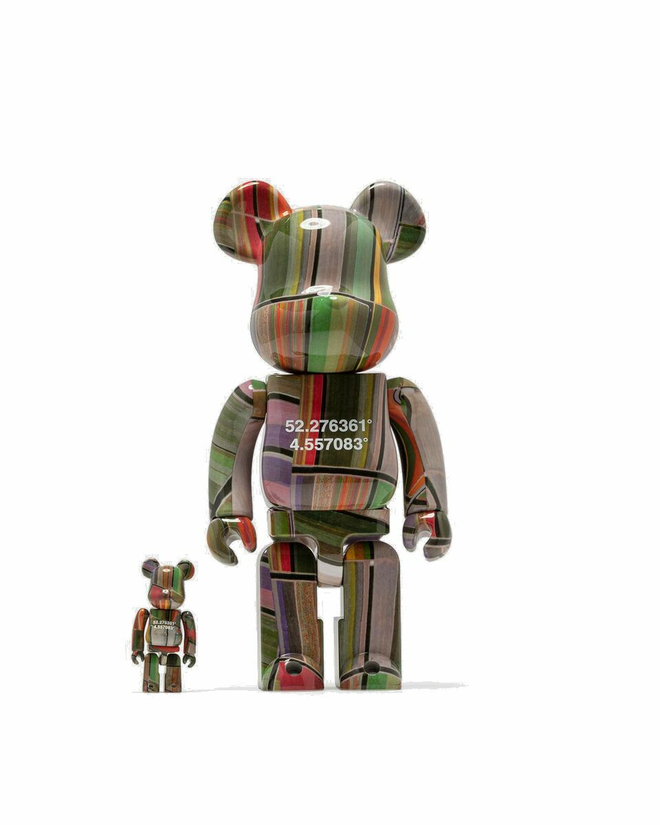 Medicom Bearbrick 400% Benjamin Grant Overview Lisse 2 Pack Multi