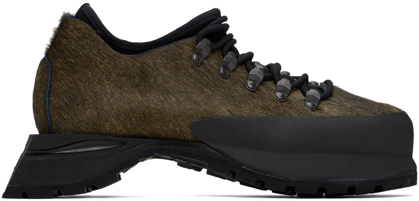 DEMON Brown & Black Poyana Boots Demon