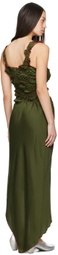 J.Kim Khaki Markiza Midi Dress
