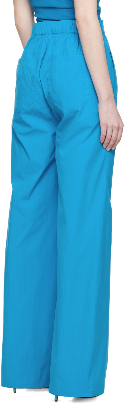 WYNN HAMLYN Blue Elasticized Trousers