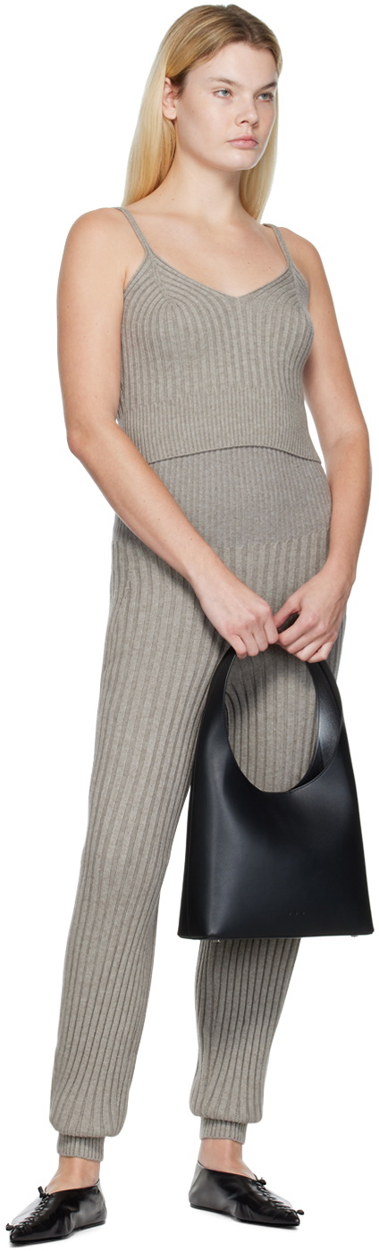 Aesther Ekme Black Midi Shoulder Bag