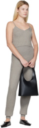 Aesther Ekme Black Midi Shoulder Bag
