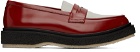 Adieu Red & White Type 5 Loafers