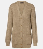 Loro Piana Bihar cable-knit cardigan