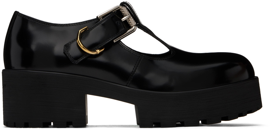 Givenchy Black Voyou Baby Loafers