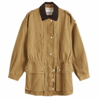Isabel Marant Étoile Women's Joanna Chore Jacket in Khaki