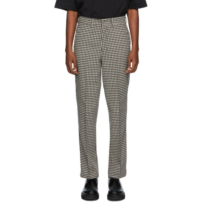 Photo: AMI Alexandre Mattiussi Black and White Tweed Trousers