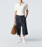 Orlebar Brown Horton wool piqué polo shirt