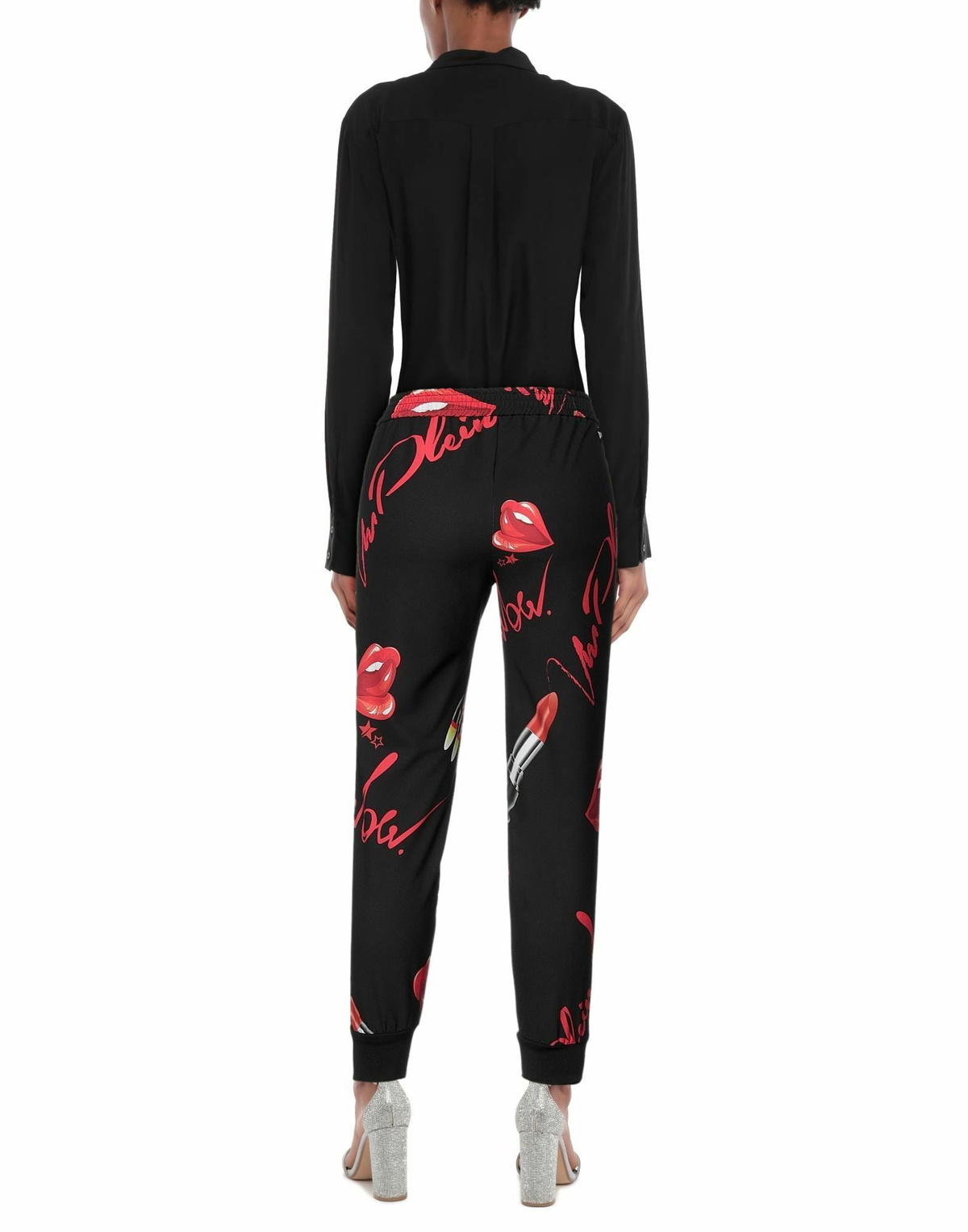 Philipp Plein Womens Pants in Black