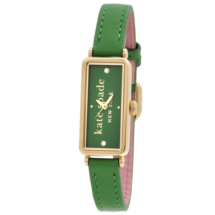 Photo: Kate Spade Rosedale Quartz Green Dial Ladies Watch KSW1792