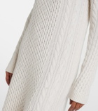 Lisa Yang Nyla cable-knit cashmere maxi dress