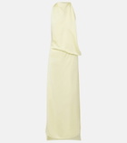 Sportmax Dolmen satin gown