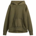 Les Tien Men's Heavyweight Hoodie in Aloe Oil