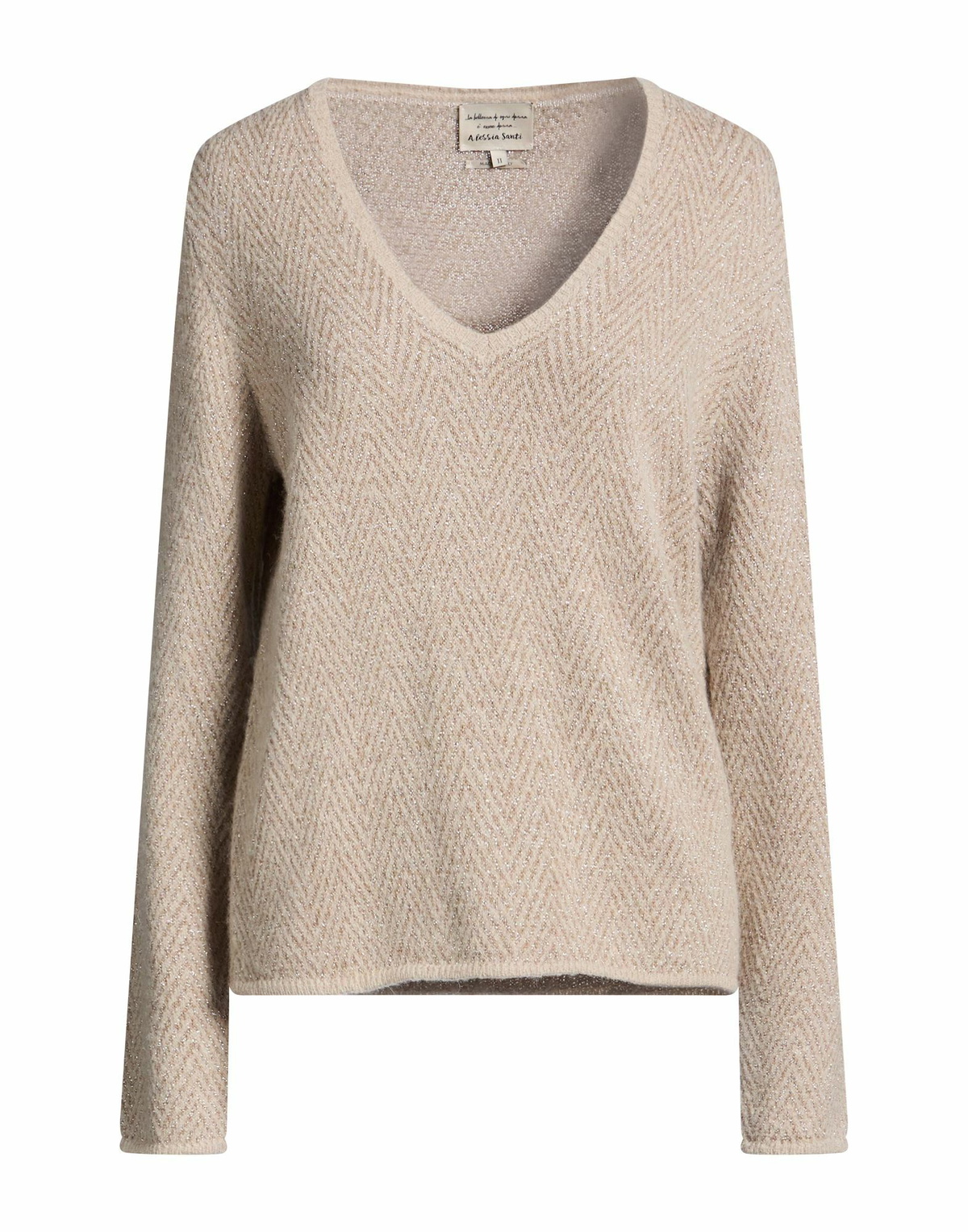 Alessia Santi Womens Sweater in Beige