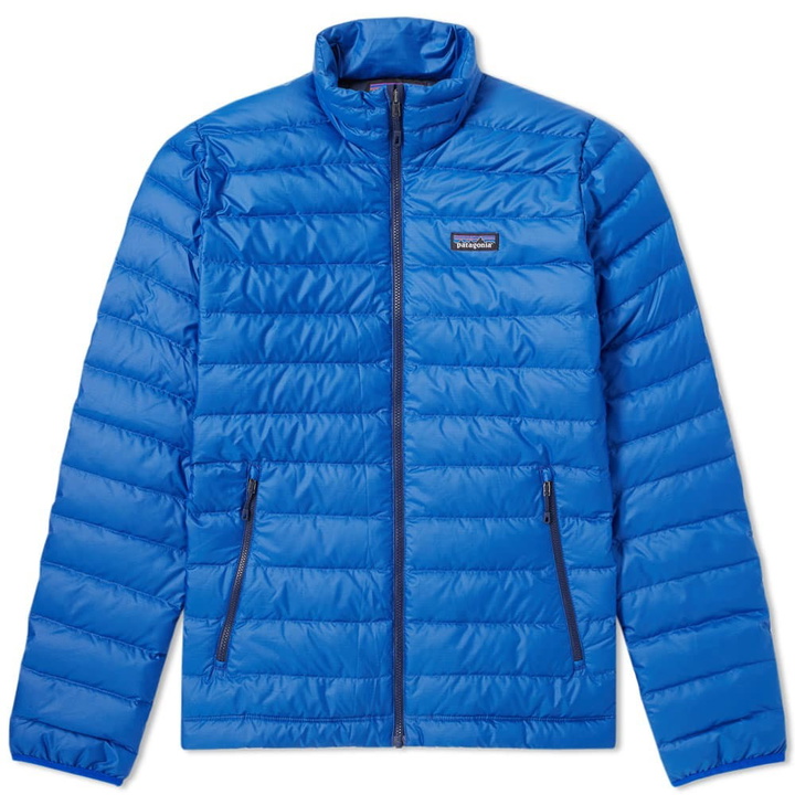 Photo: Patagonia Down Sweater Jacket Blue