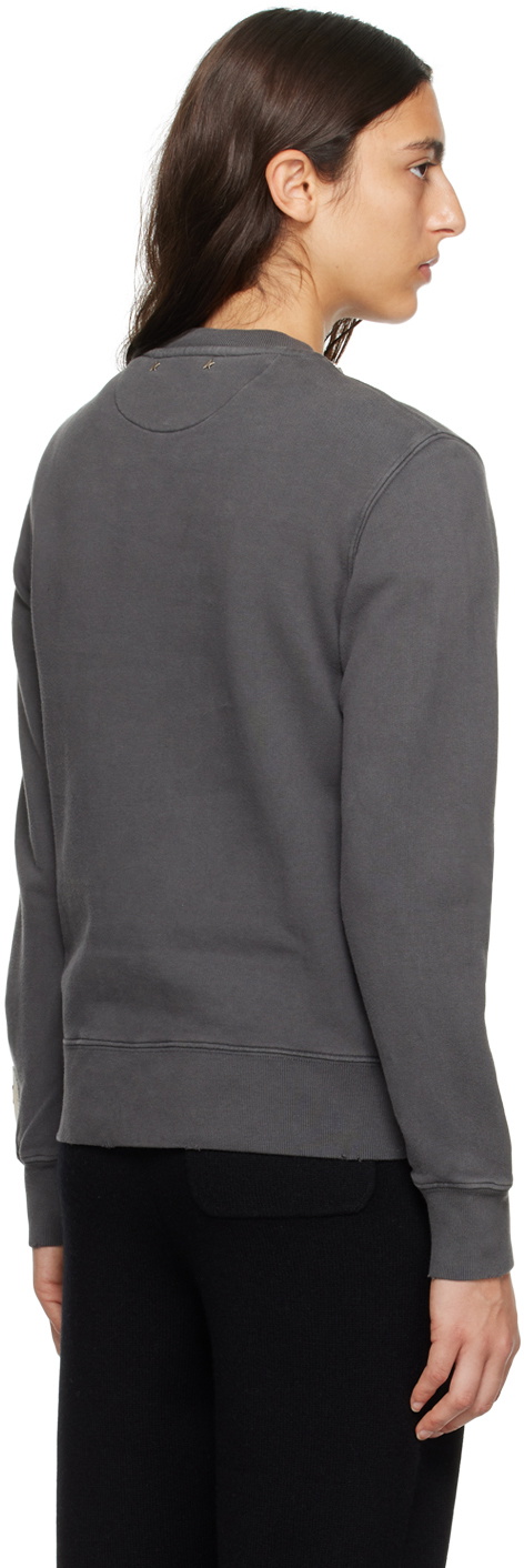 Golden Goose Gray Crystals Sweatshirt