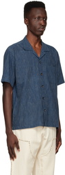 Karu Research Navy Cotton Shirt