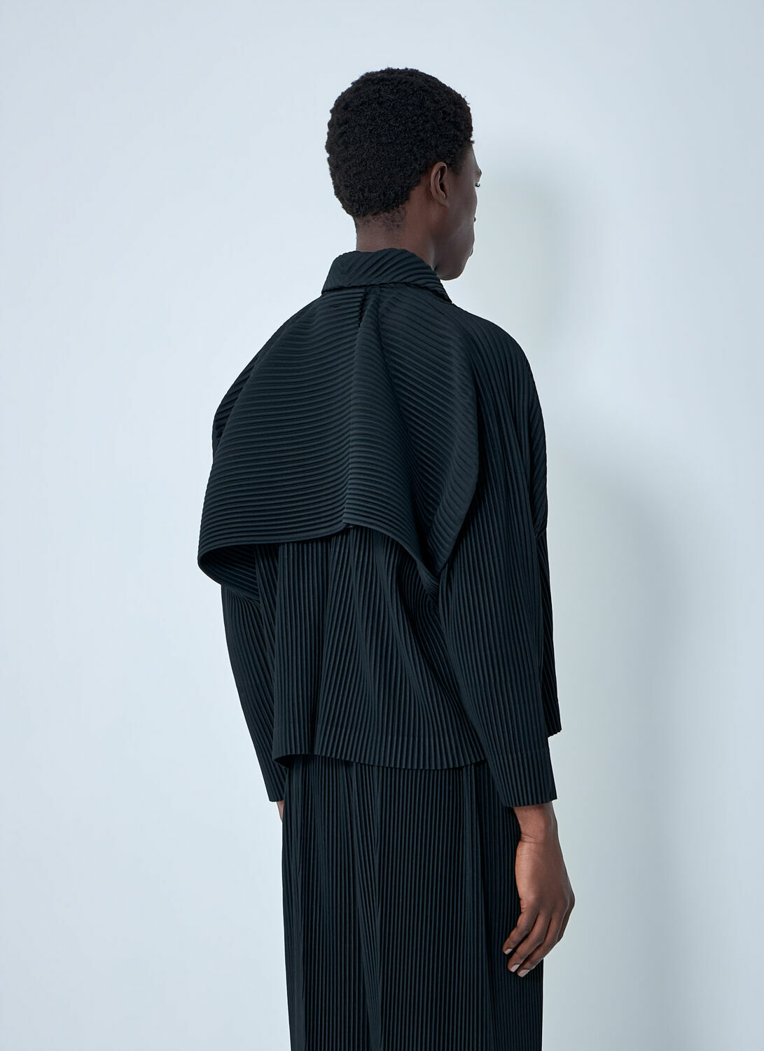 Homme Plissé Issey Miyake Pleated Button-Up Jacket