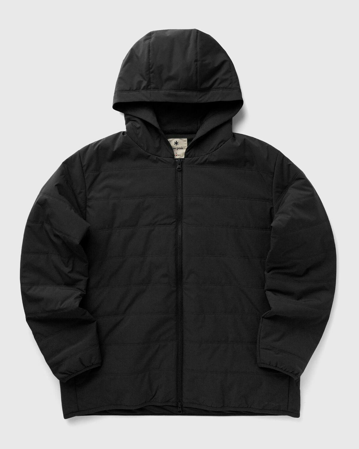 Snow Peak Flexible Insulated Zip Up Hoodie Black Zippers