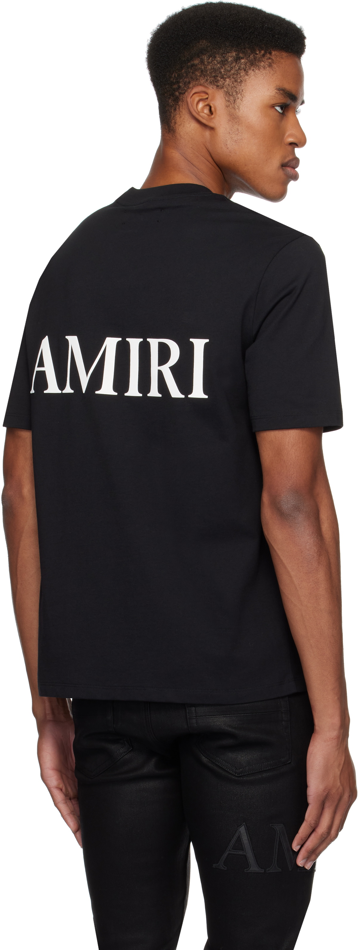 AMIRI Black 'MA' Core Logo T-shirt Amiri