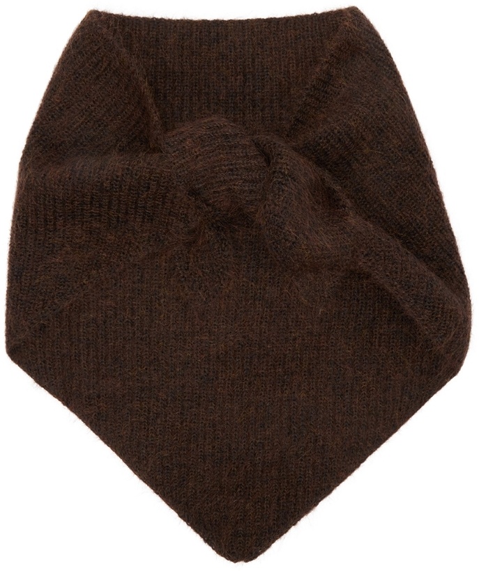Photo: Solid Homme Brown Muffler Scarf