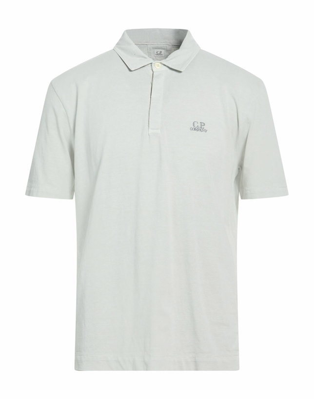 Photo: C. p. Company Mens Polo shirt Light in Grey