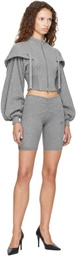 KNWLS SSENSE Exclusive Gray Ghost Shorts