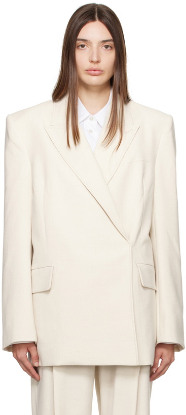 Photo: CAMILLA AND MARC Off-White Armand Blazer