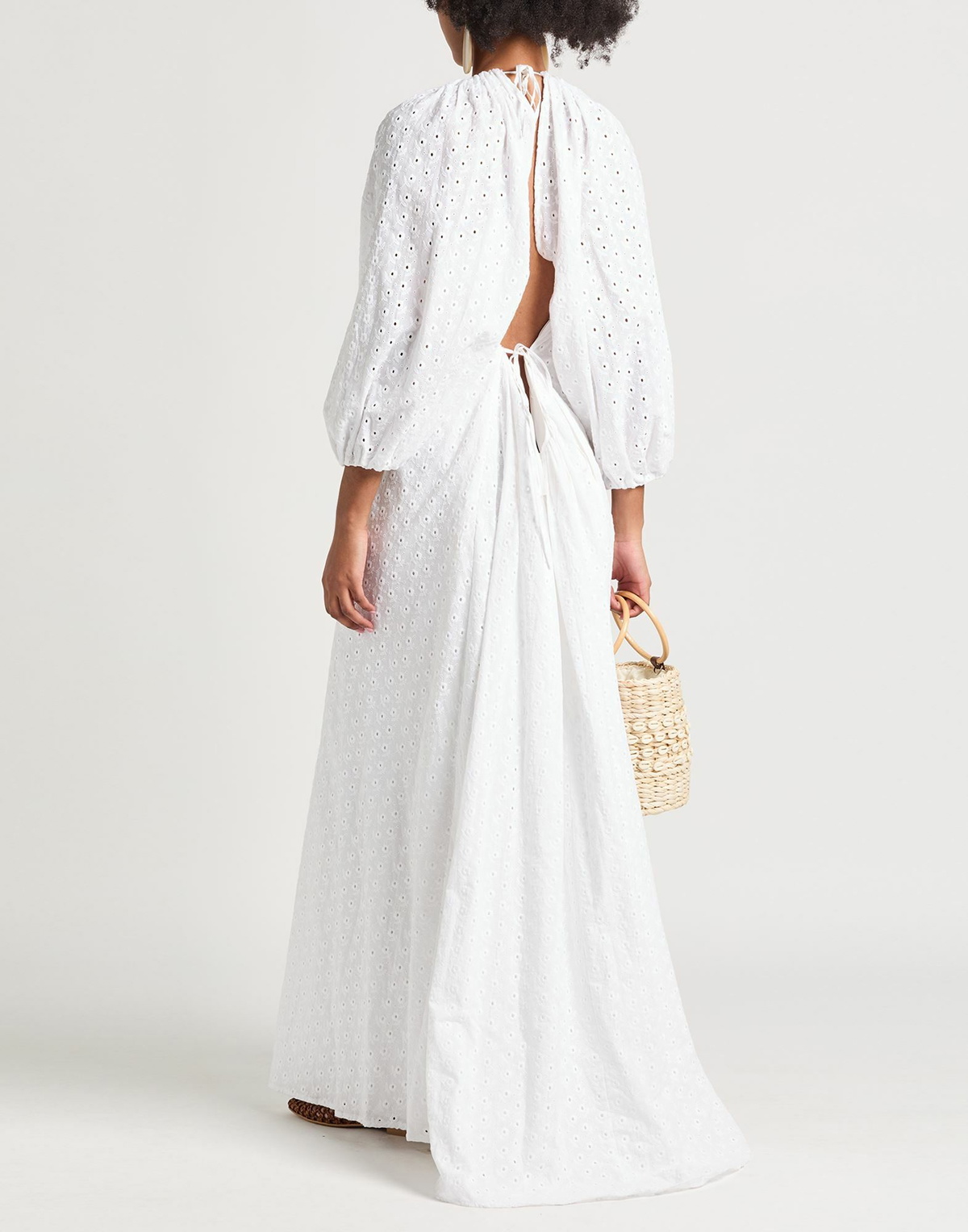 Bernadette Womens Maxi dress in White