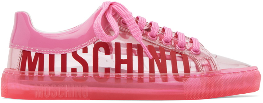 Moschino Transparent Logo Sneakers Moschino