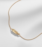 Marie Lichtenberg Coco Micro 18kt gold locket necklace with diamonds