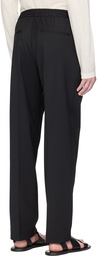 Filippa K Black Relaxed-Fit Trousers