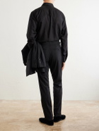 TOM FORD - Shelton Straight-Leg Stretch-Wool Trousers - Black