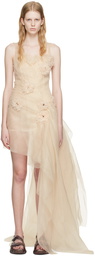 Collina Strada Off-White Meadowsweet Maxi Dress