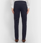 Boglioli - Navy Stretch-Cotton Twill Suit Trouers - Navy