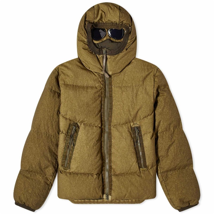 Photo: C.P. Company Men's Co-Ted Goggle Jacket in Ivy Green