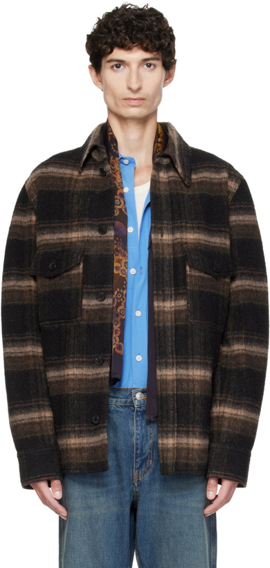 Photo: Isabel Marant Black & Beige Kervon Jacket