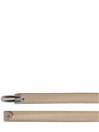 SAVETTE The Symmetry Smooth Leather Belt