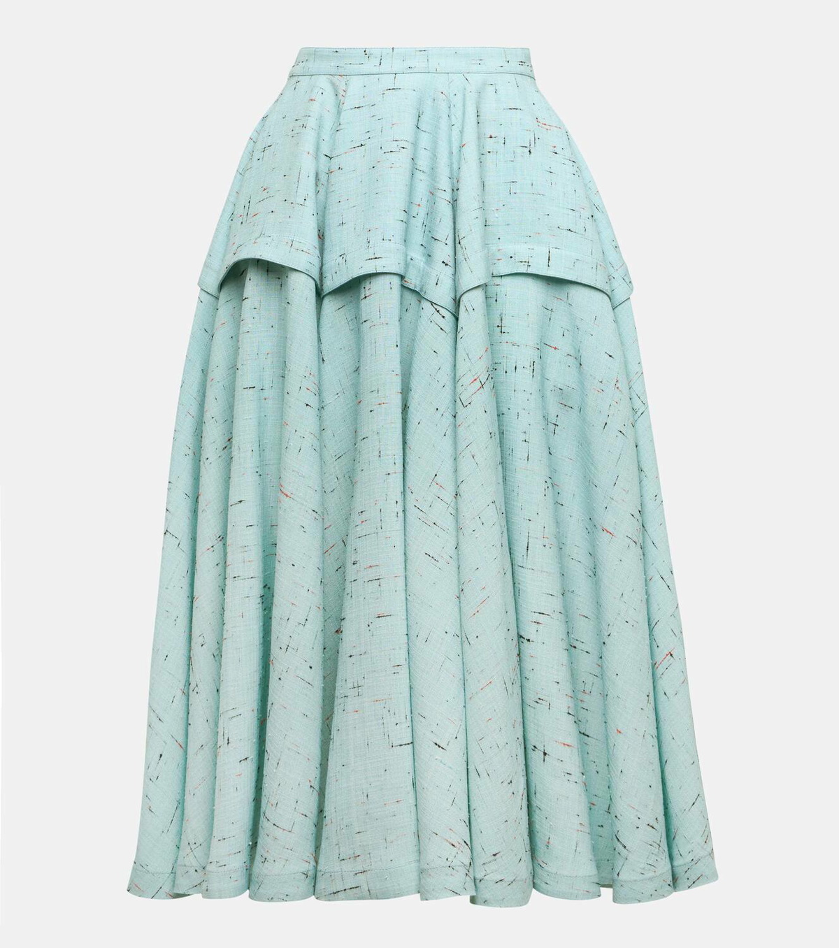 Bottega Veneta Peplum midi skirt Bottega Veneta