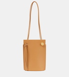 Loewe Pebble Dice leather pouch