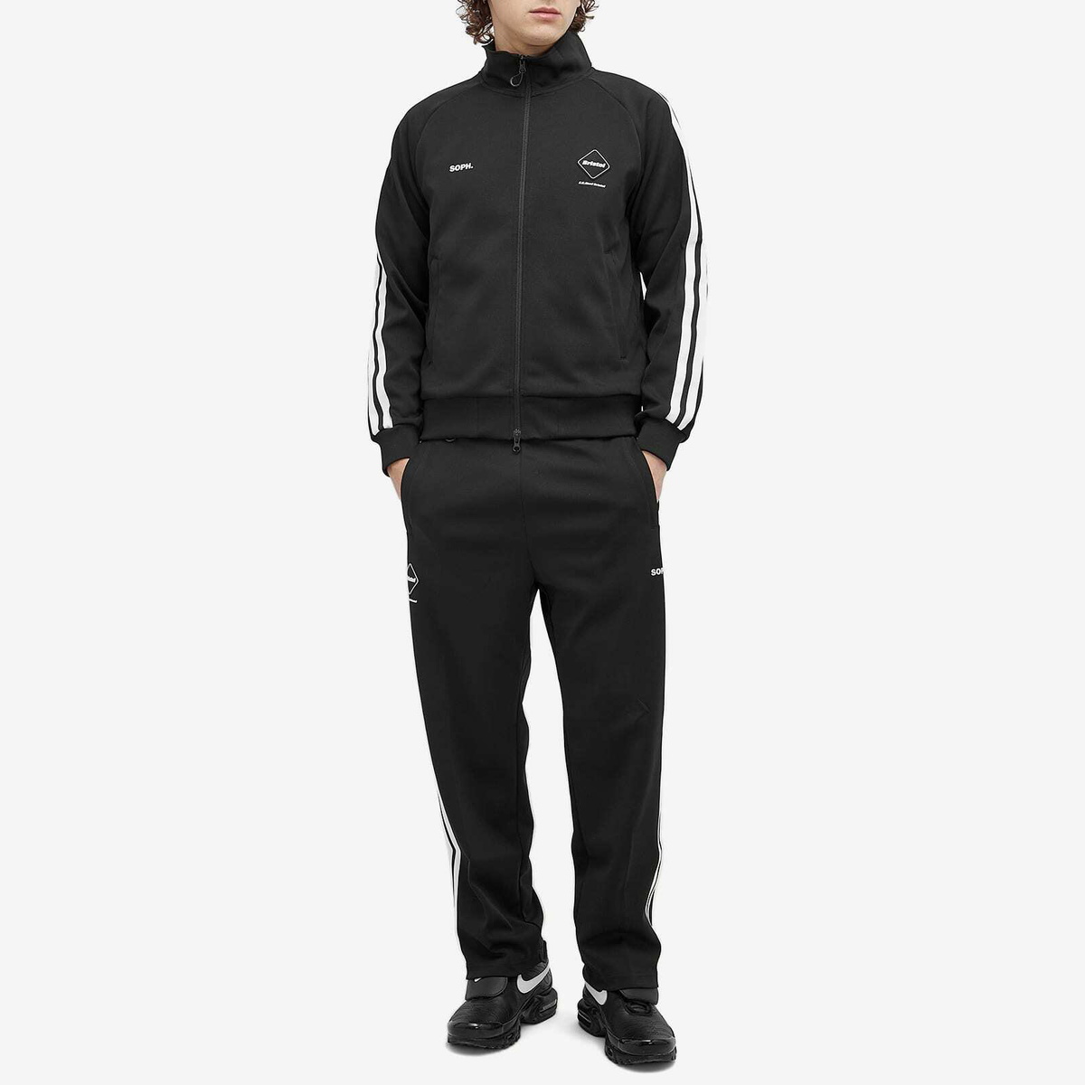 F.C. Real Bristol Men's Training Classic Track Pants in Black F.C.