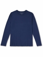 Derek Rose - Basel Stretch-Micro Modal Jersey T-Shirt - Blue