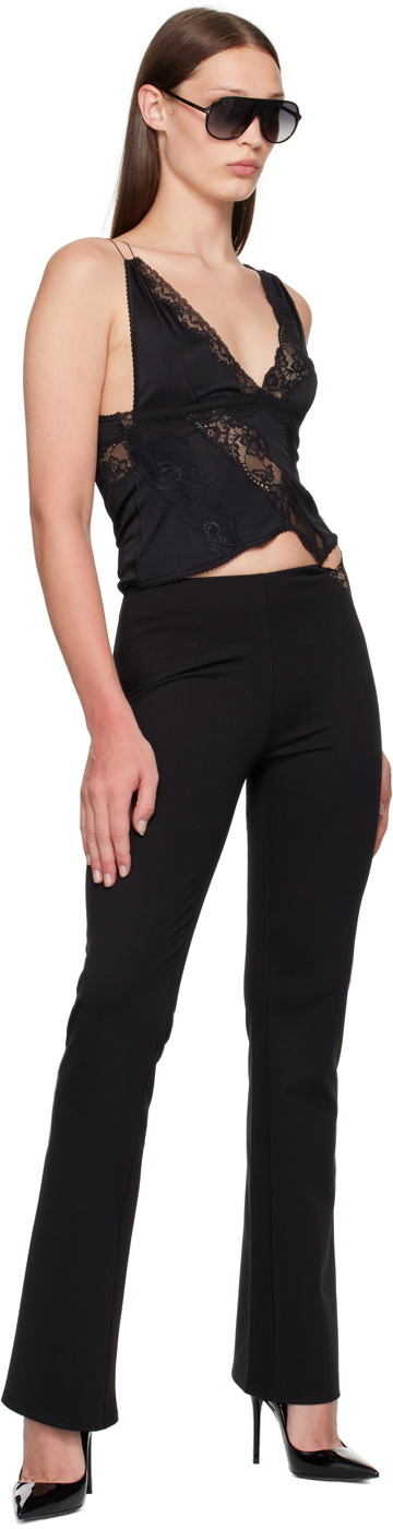 VAILLANT Black Deconstructed Tank Top