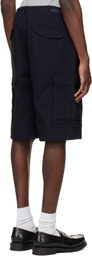 nanamica Navy Ripstop Cargo Shorts